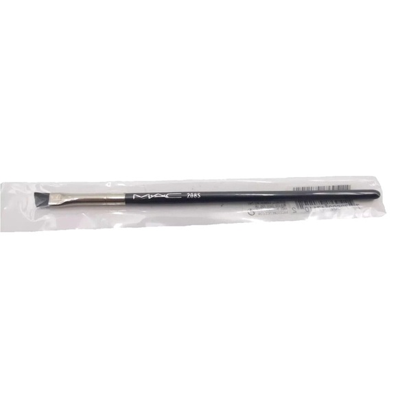 NWT Mac Cosmetics 208 Synthetic Angled Brow Brush Brand New Authentic NWT SEALED - Picture 11 of 11